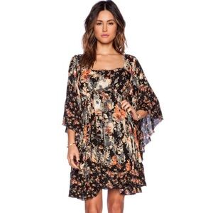 Free People Heart Of Gold Boho Dress